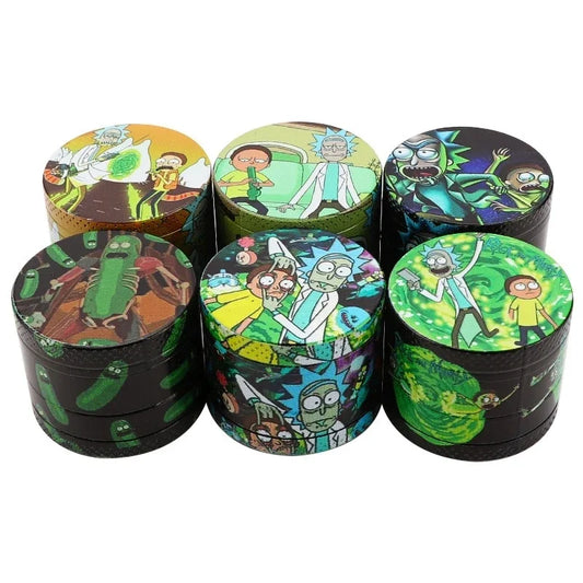 RICK AND MORTY HERB GRINDERS
